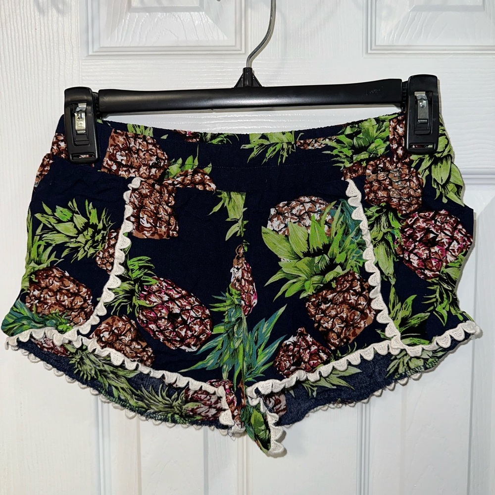 Tropical Print Women's Shorts